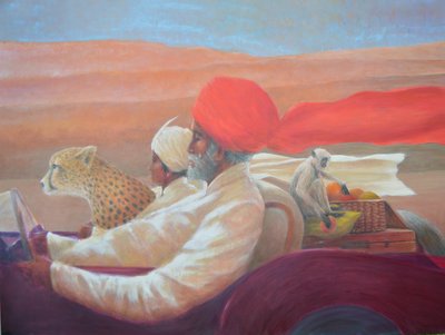Pique-nique des singes - Lincoln Seligman